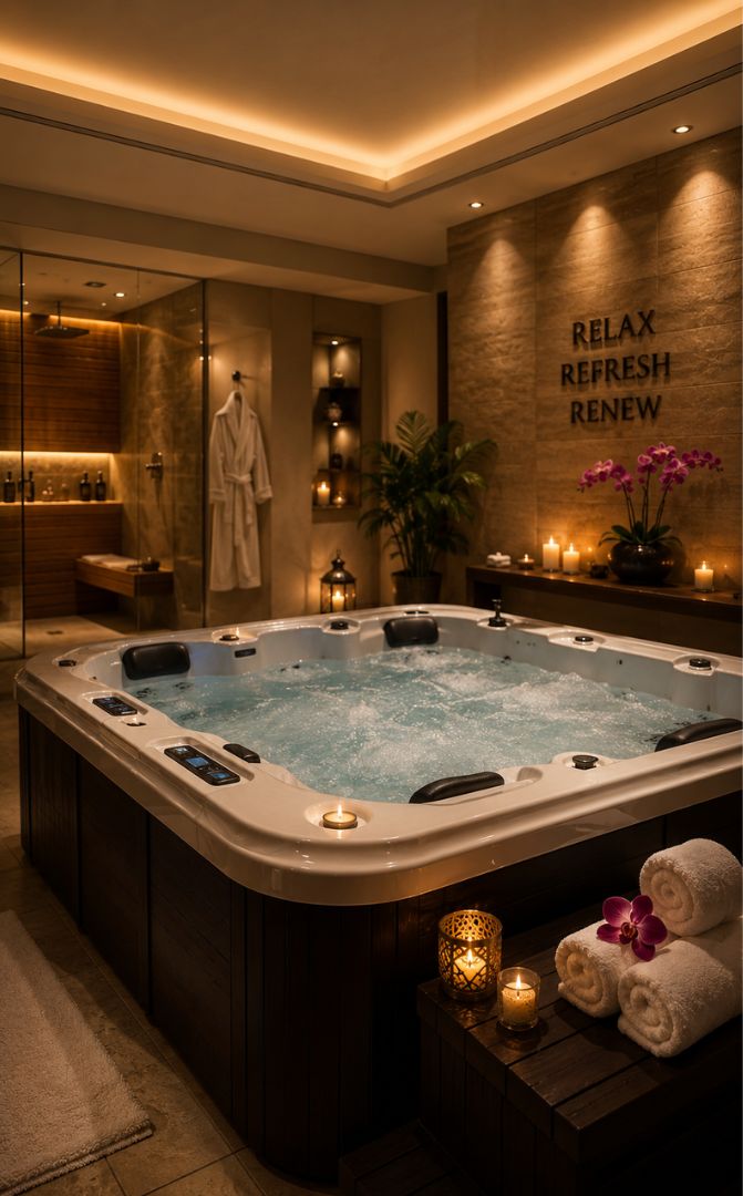 jaccuzzi spa business bay
