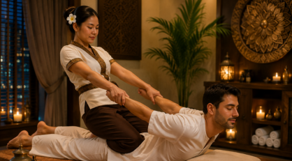 full body massage business bay